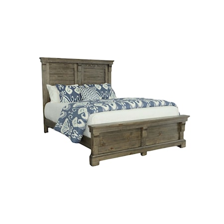 Queen Panel Bed