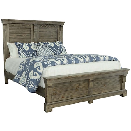 Queen Panel Bed