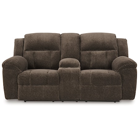 Reclining Loveseat With Console