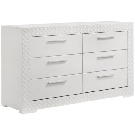 Ives 6-Drawer Dresser Cabinet