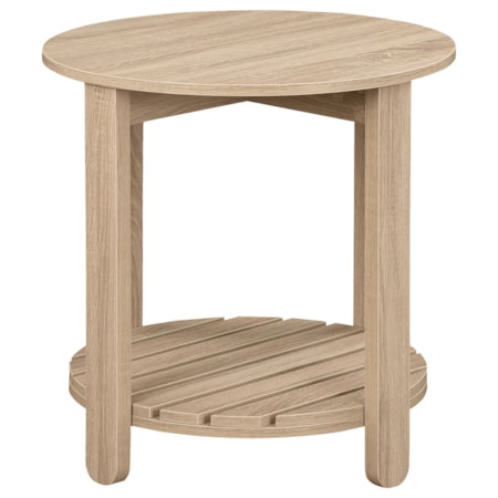 Fowler 1-shelf Side End Table