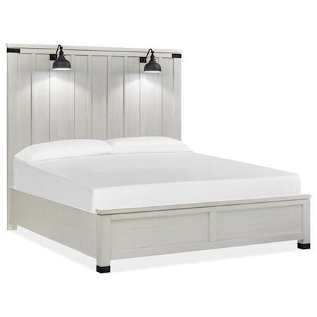 California King Panel Bed