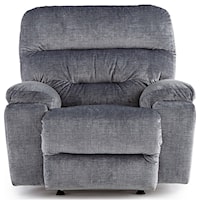 Casual Power Space Saver Recliner with Power Headrest and USB Port