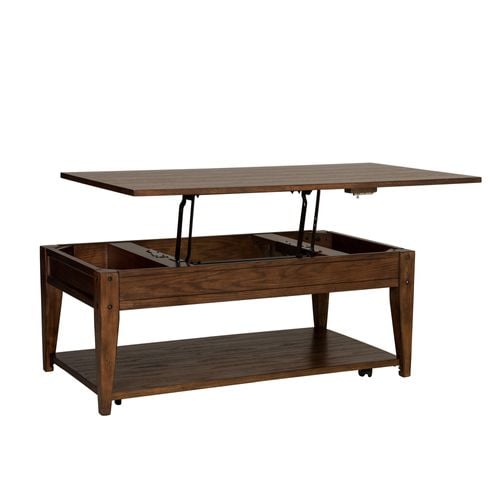 Lift-Top Cocktail Table