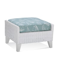 Tropical Rectangular Ottoman