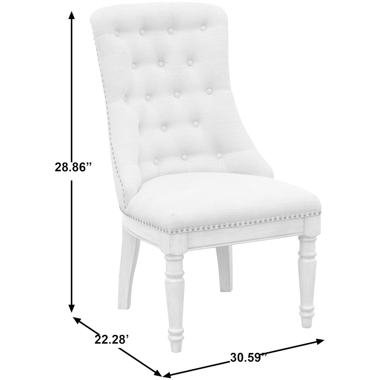 Pulaski Furniture Madison Ridge Dining Host Chair