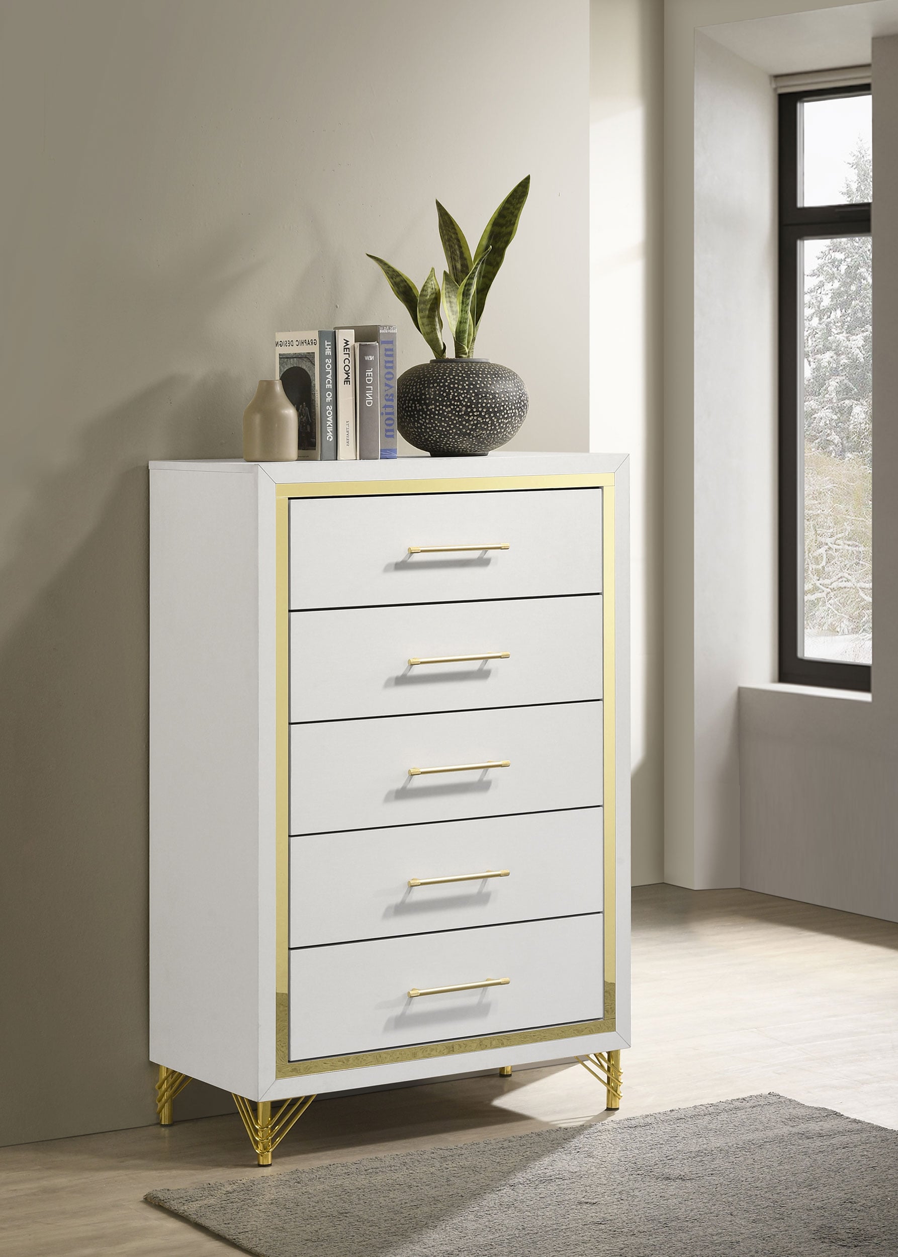 Lucia 5-drawer Bedroom Chest