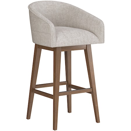 Barrel Adjustable Swivel Stool