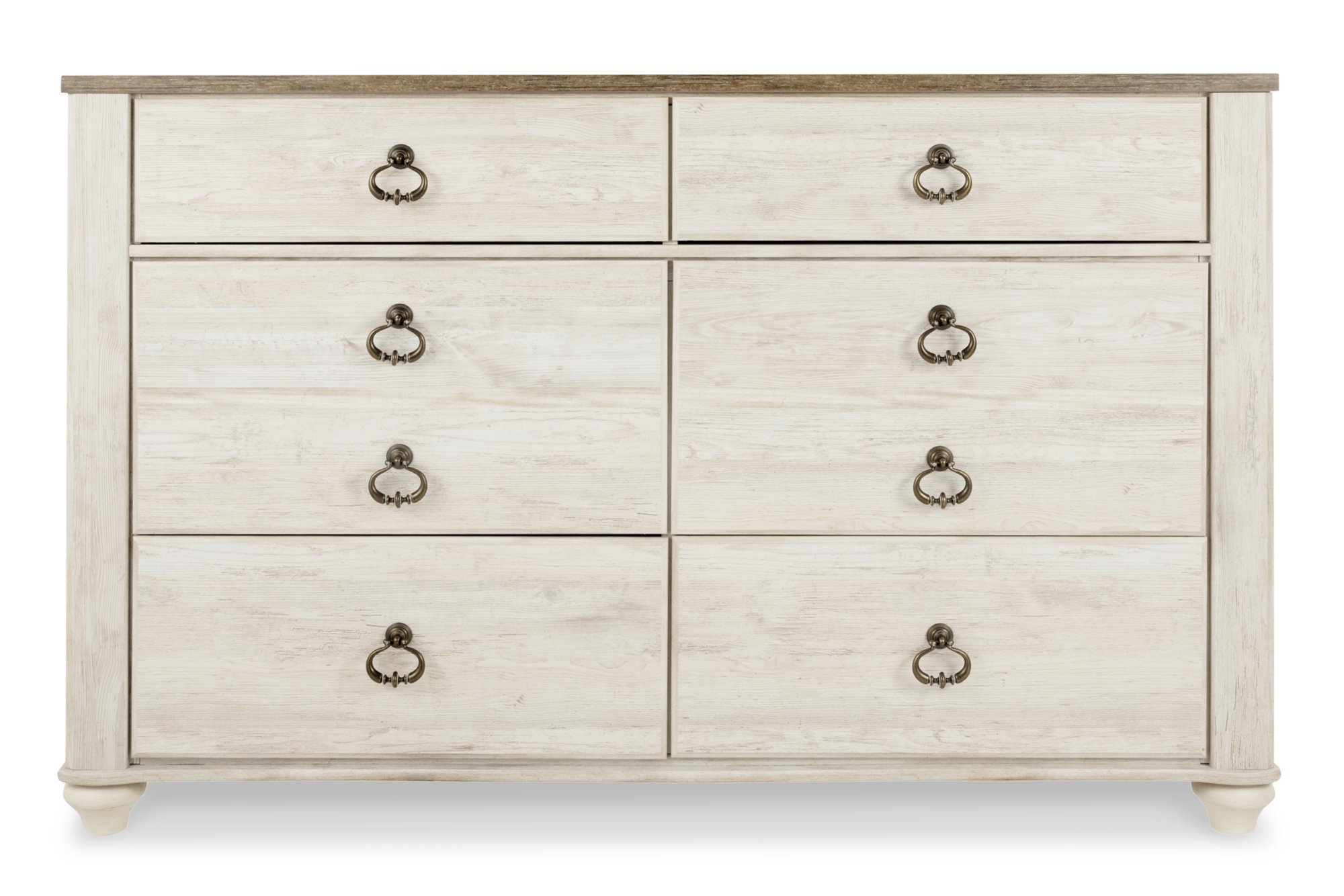 Signature Design by Ashley Willowton Six Drawer Dresser