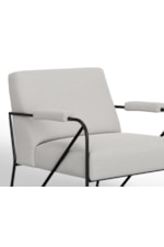 International Furniture Direct Lotus Modern Upholstered Armchair