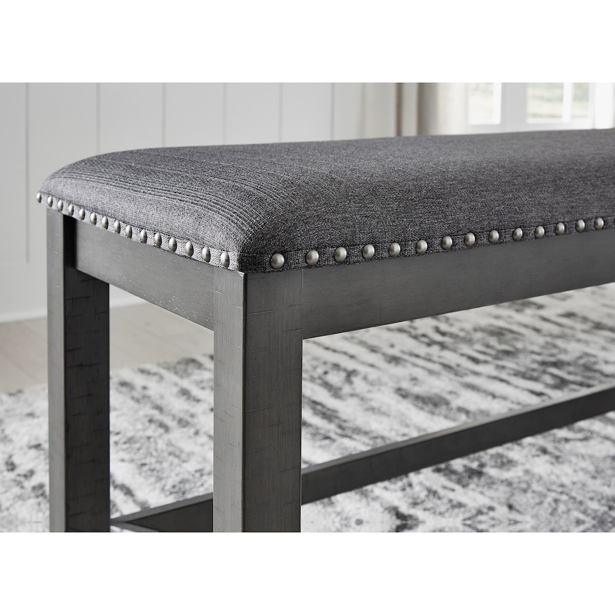 Signature Design by Ashley Myshanna Counter Height Dining Bench