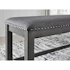 Signature Design by Ashley Furniture Myshanna Counter Height Dining Bench