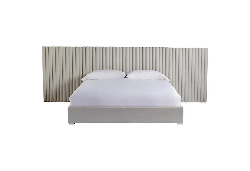 Modern Decker King Bed w/ Wall Panels by Universal at Zak's Home