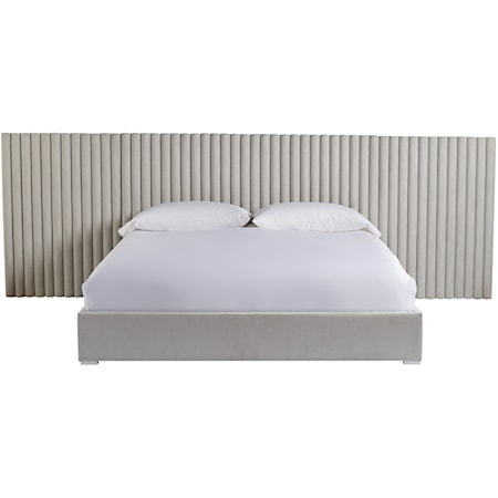 Decker King Bed w/ Wall Panels