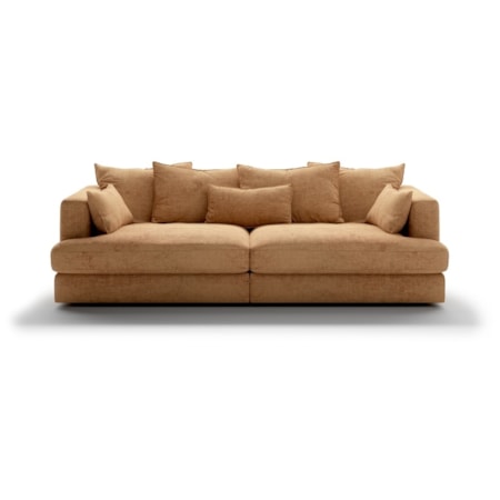Oversized Track-Arm Twin Daybed Sofa