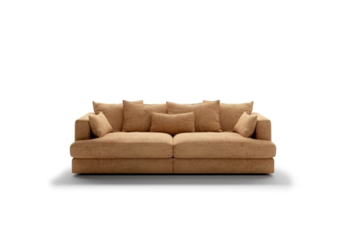 Contemporary Oversized Track-Arm Twin Daybed Sofa