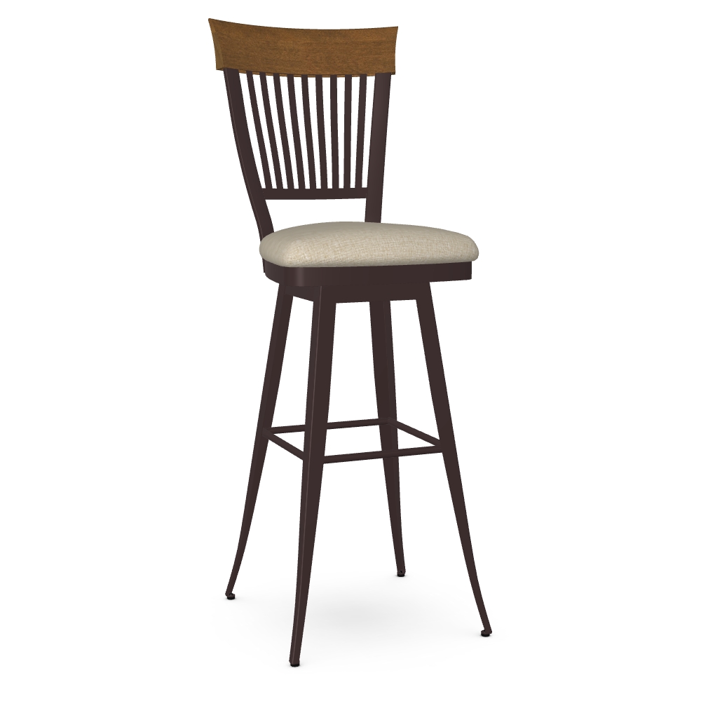 34" Swivel Spectator Height Stool