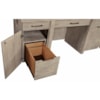 Aspenhome Platinum Desk and Hutch