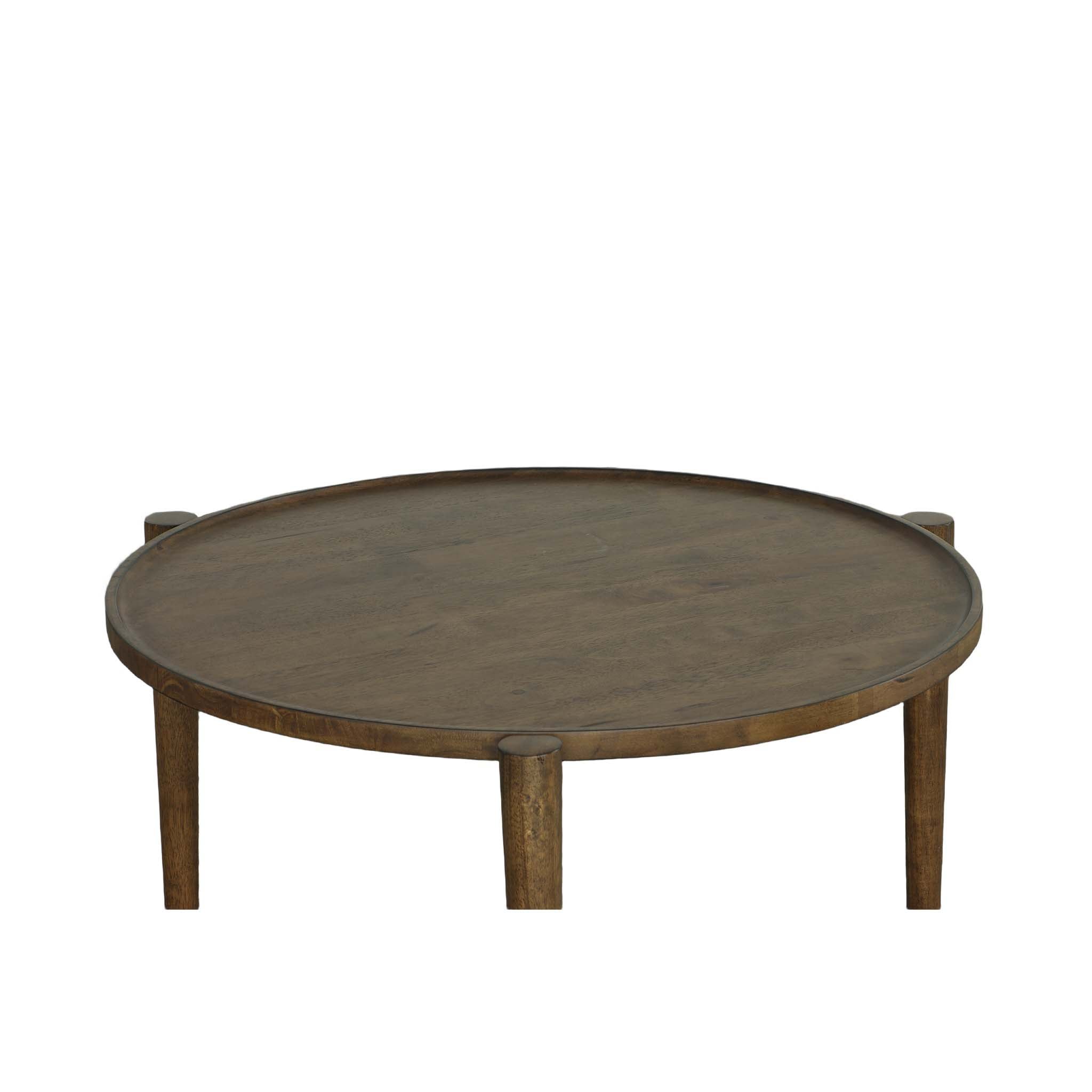 Progressive Furniture Hayes T61101 Transitional Round Cocktail Table