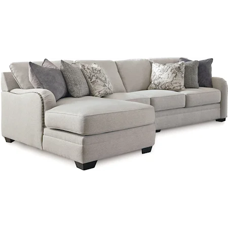 3-Piece Sectional with Chaise