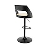 Armen Living Paulo Upholstered Swivel Bar Stool