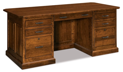 Traditional Signature Executive Desk