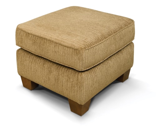 Casual Ottoman with Tapered Legs