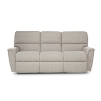 Casual Power Reclining Sofa with Headrest