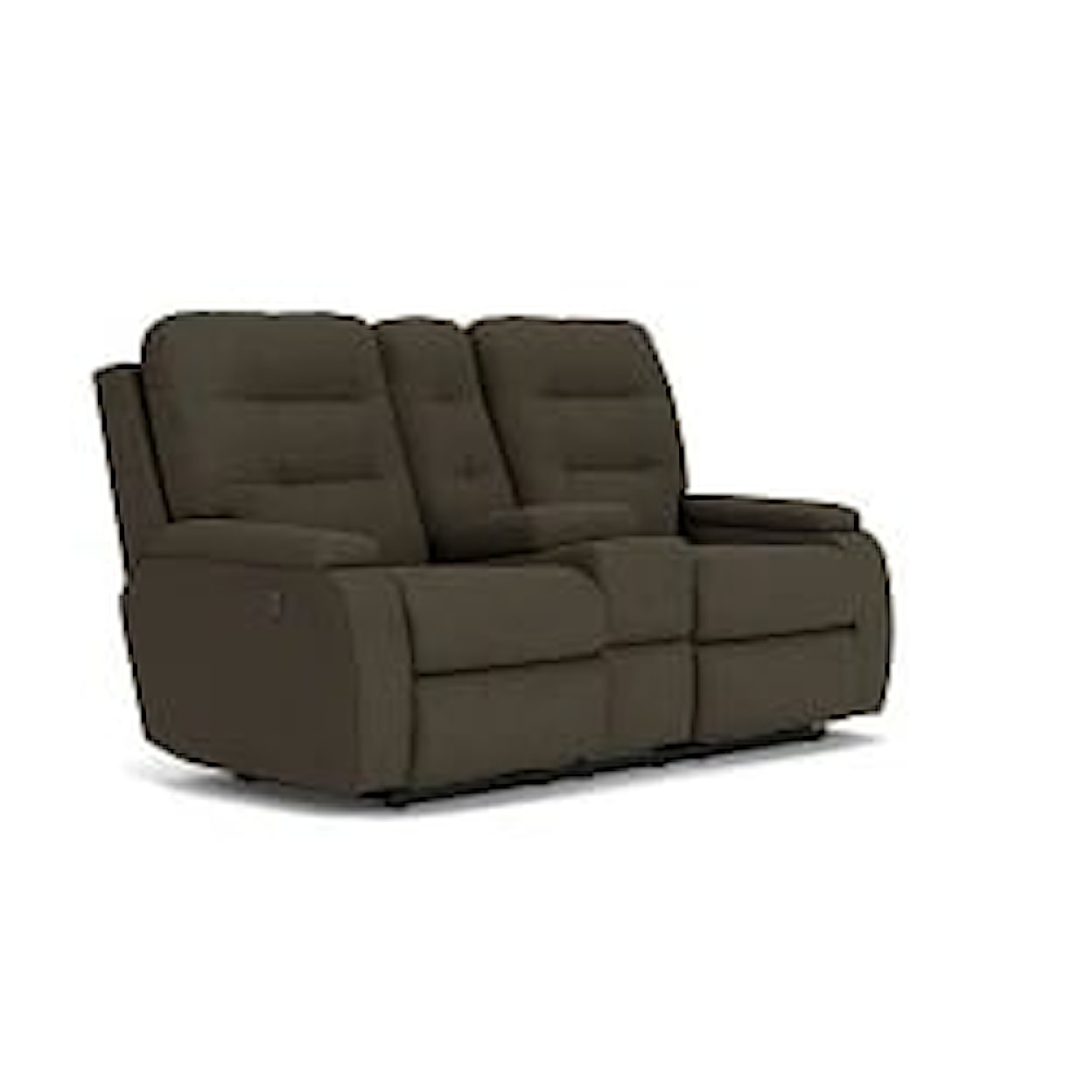 Flexsteel Kerrie Power Reclining Loveseat with Console