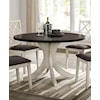 Furniture of America Haleigh Round Dining Table