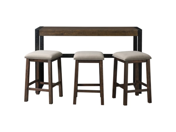 Multipurpose Counter Height Bar Table Set