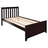 Jackpot Kids Single Beds Youth Twin Bed in Espresso