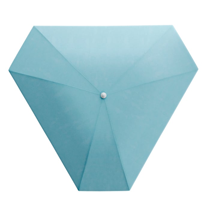 Tropitone Trace 10' Triangle Free-Standing Umbrella w/Vent