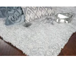 Kas Bliss 8' X 8' Slate Heather Shag Area Rug