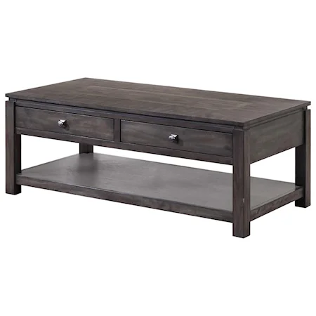 Casual Contemporary 50" Coffee Table