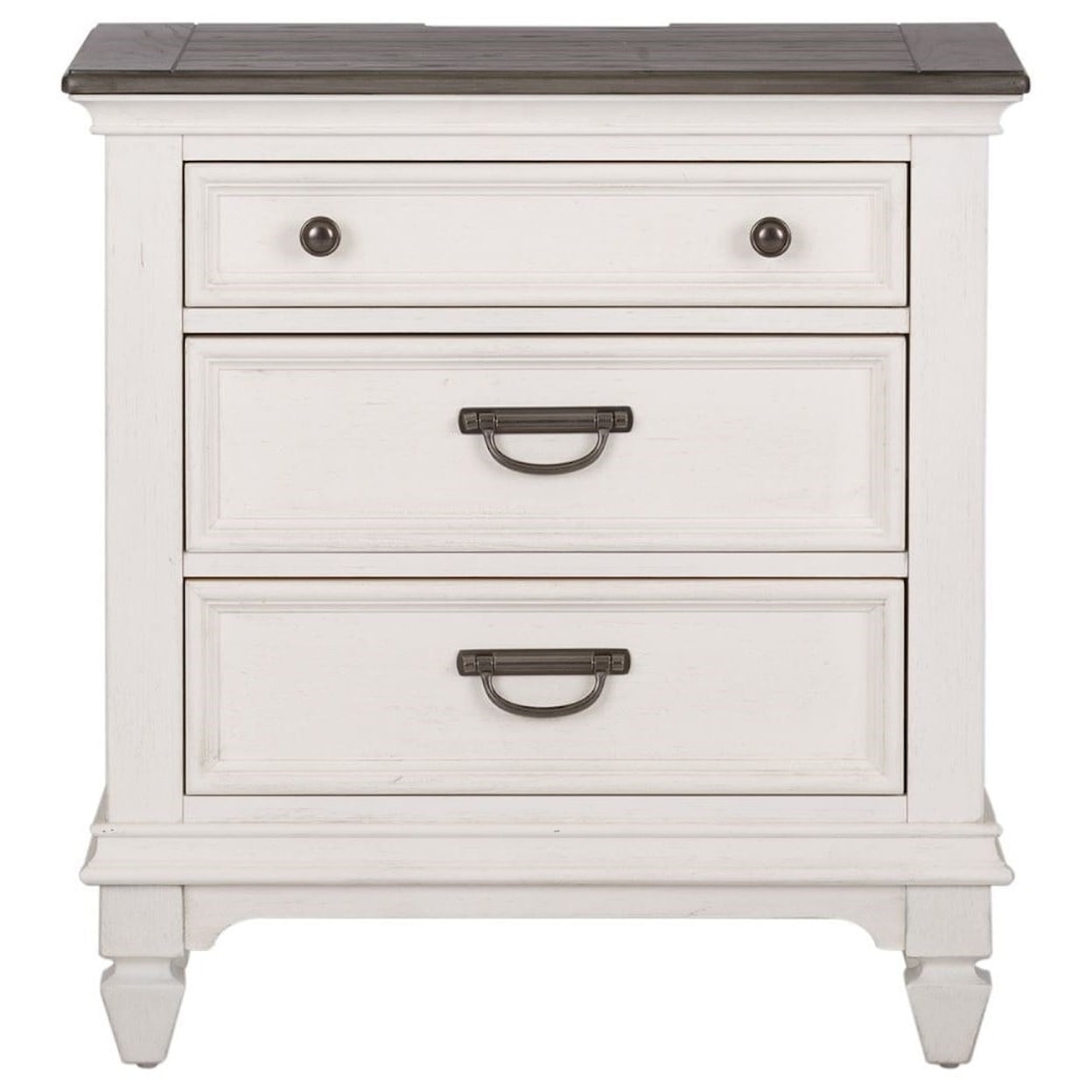 Liberty Furniture Allyson Park 3-Drawer Nightstand