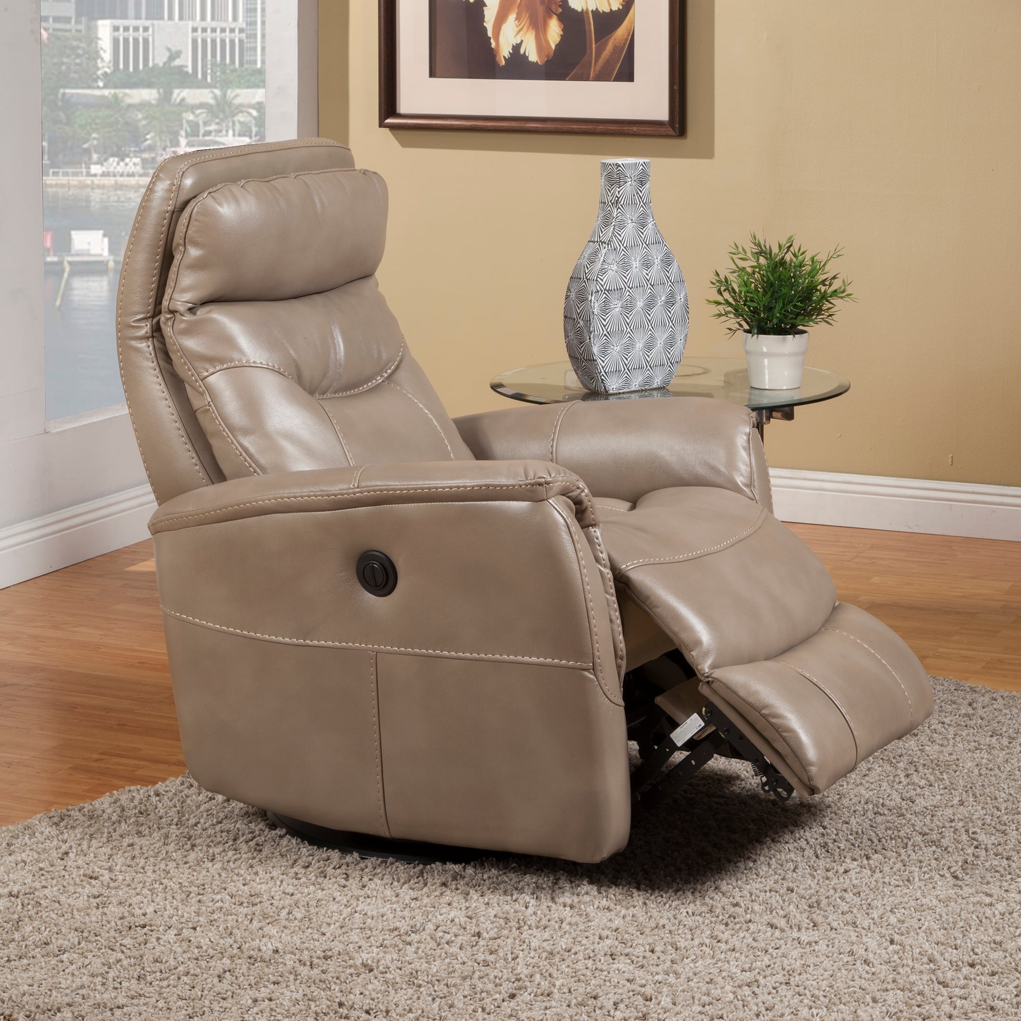 Parker Living Gemini Power Swivel Glider Recliner