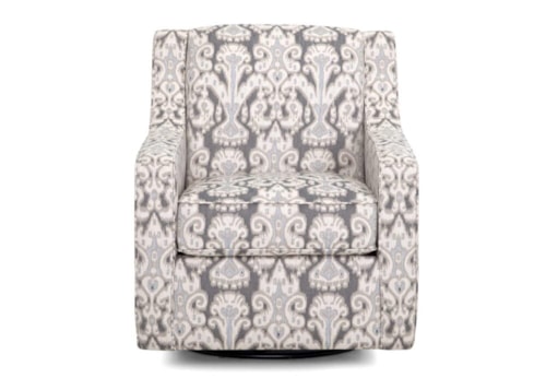 Casual Swivel Glider Accent Chair