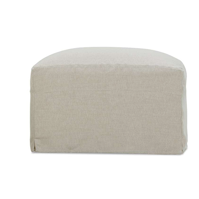 Robin Bruce Lilah Ottoman with Slipcover