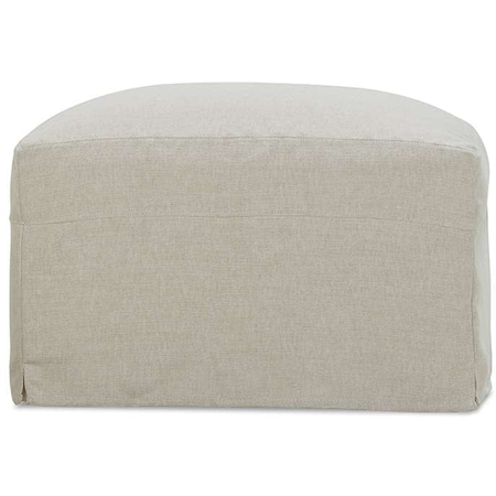 Ottoman with Slipcover