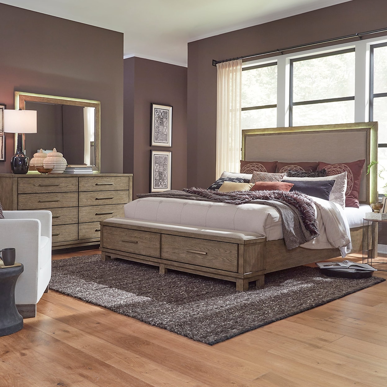 Libby Canyon Road 3-Piece Queen Bedroom Set