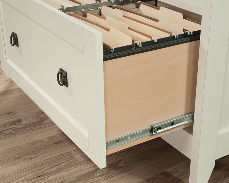 1-Drawer Wooden File Cabinet