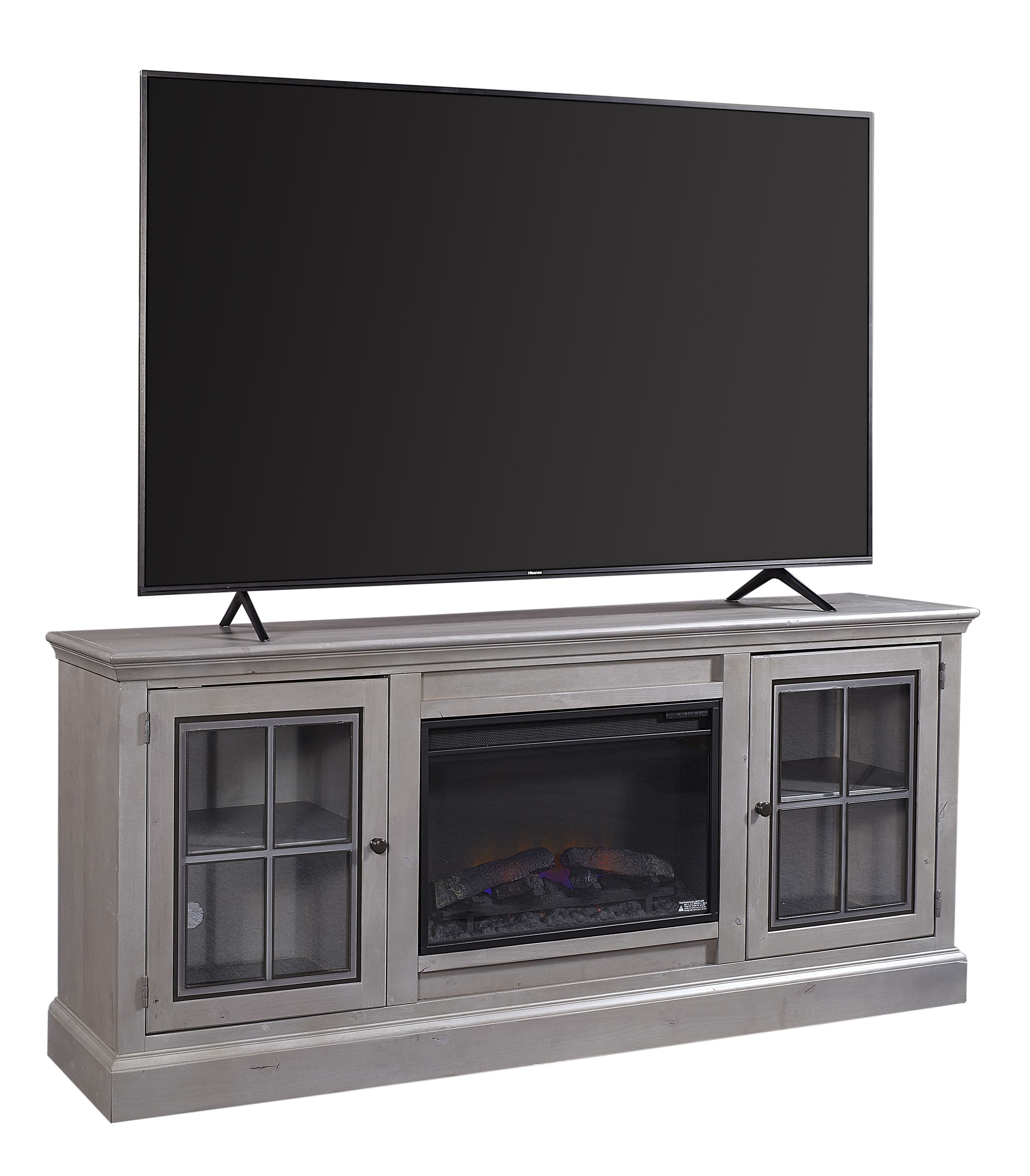 76" Fireplace TV Console