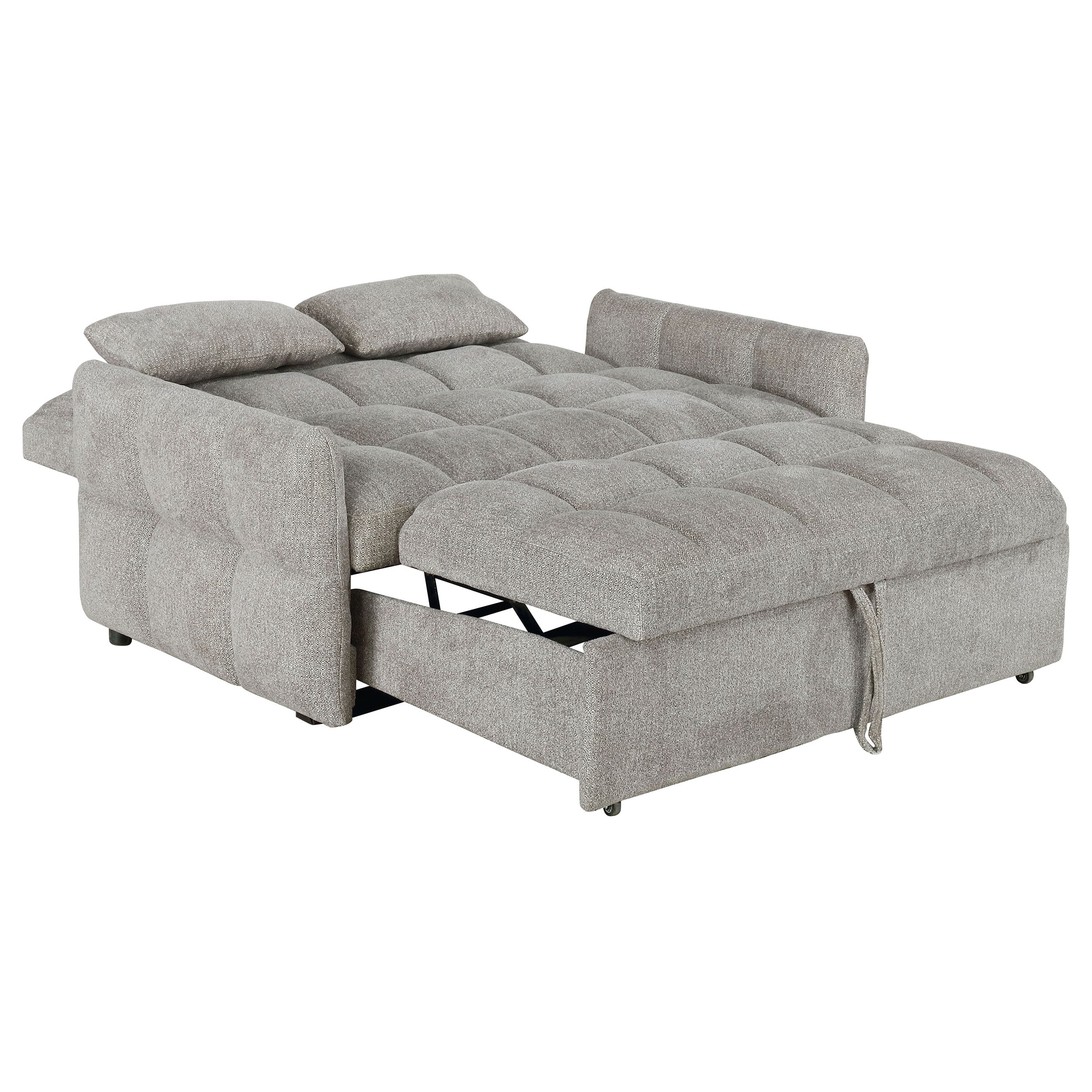 Coaster Cotswold Convertible Sleeper Sofa Bed Light