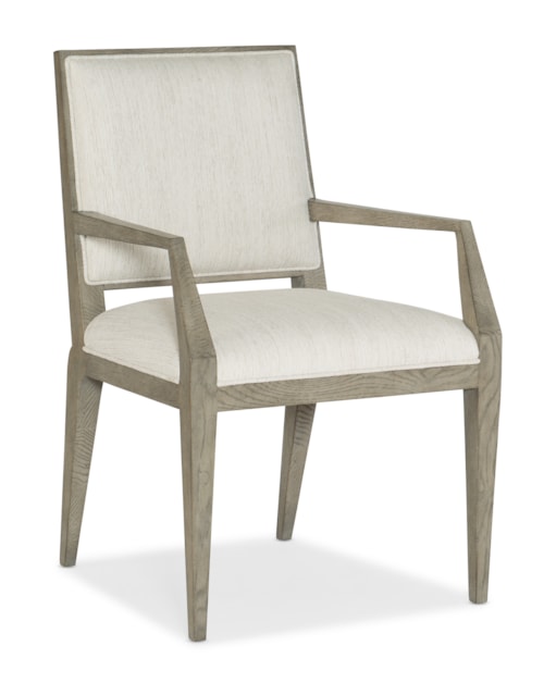 Arm Chair with Welt Trim