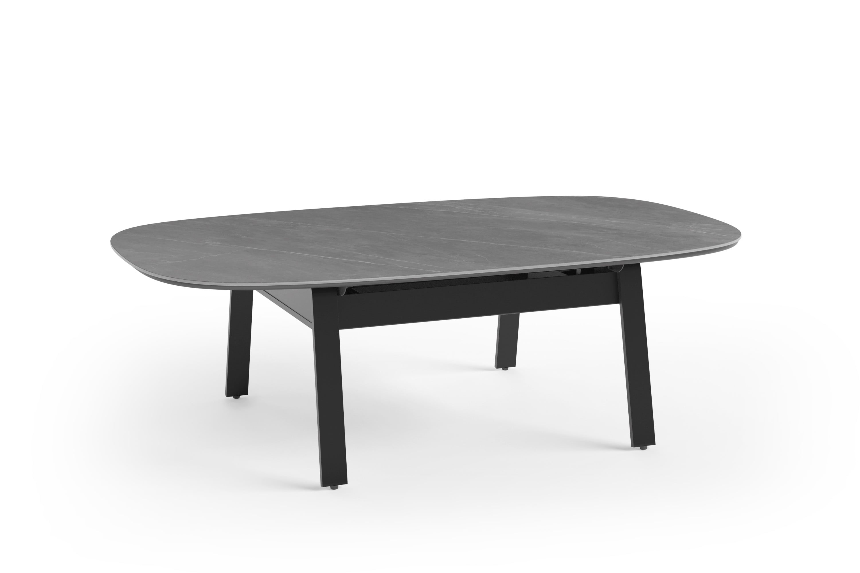 Contemporary Lift Top Coffee Table with Porcelain Top
