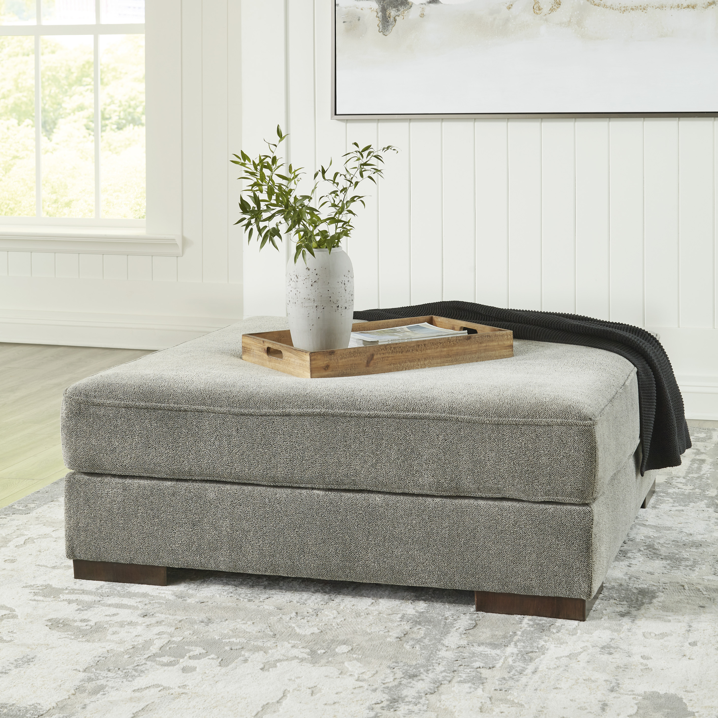 Oversized Accent Ottoman