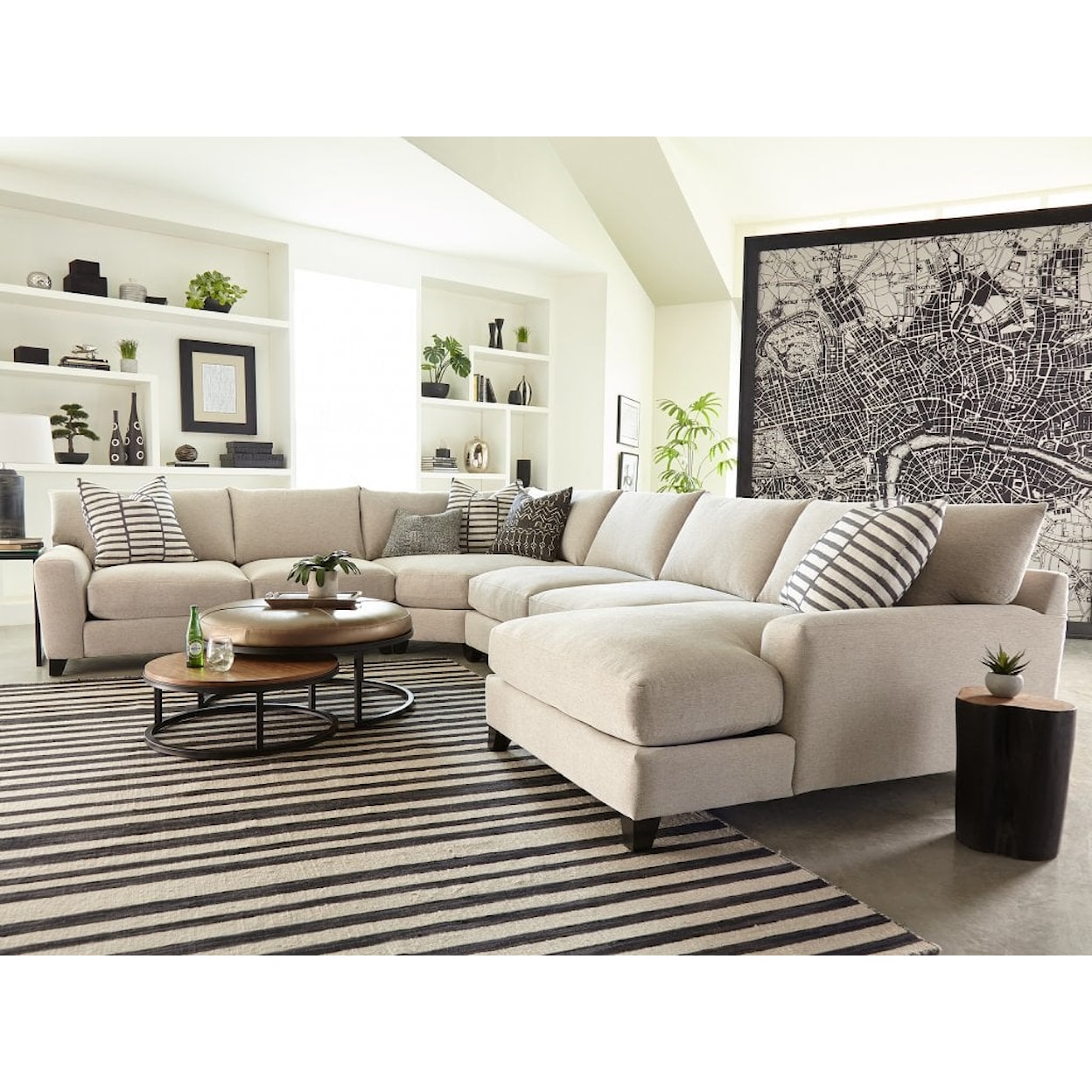 Jonathan Louis Harris U-Shape Sectional