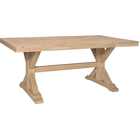 Canyon Trestle Table Top & Base