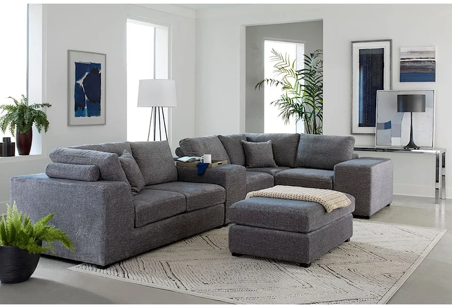 3612 Commodore Sectional Sofa by Behold Home at Furniture and More